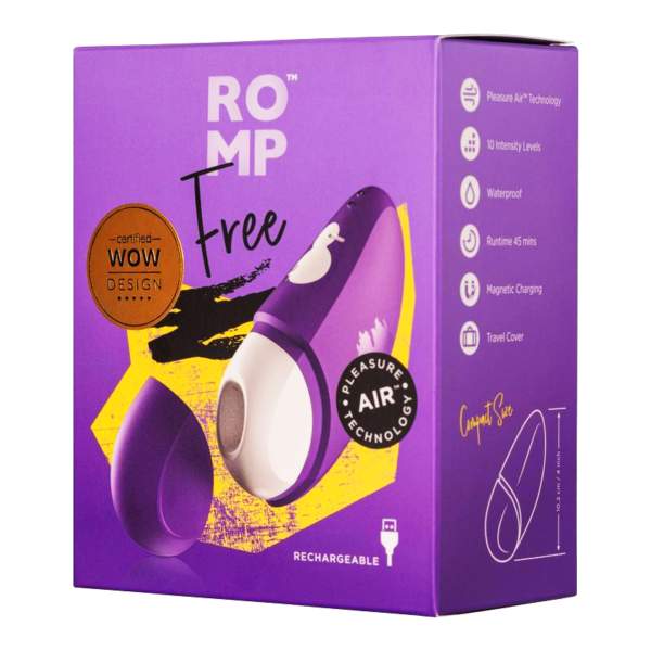 Succionador De Cltoris ROMP FREE USB Recarga